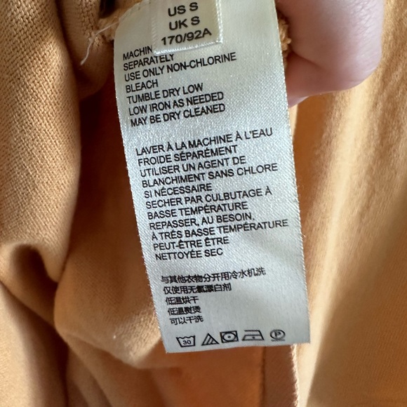 Free People We the Free Free Spirit Henley Long Sleeve Tee Size Small EUC - Picture 10 of 11